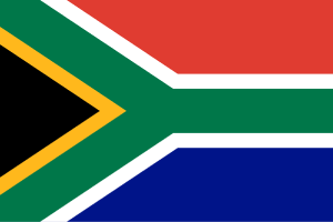 South Africa Flag Datacenter